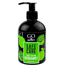 Крем для ніг GO ACTIVE Safe Care Food Creem Bergamot бергамот, 275 мл