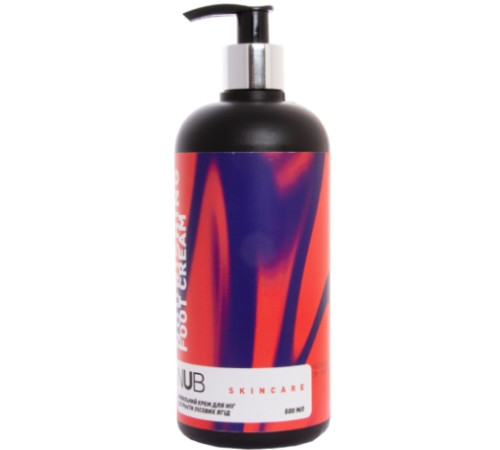 Крем для ніг поживний NUB Foot Care Nourishing Cream Wild Berries, 500 мл