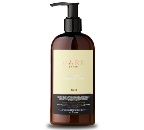 Крем для рук DARK Cashemir, 200 мл