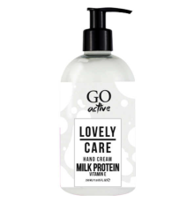 Крем для рук GO ACTIVE Lovely Care Hand Cream молочний протеїн 350 мл