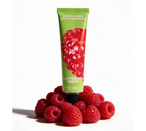 Крем для рук Sisters aroma Smart Малина, 30 мл