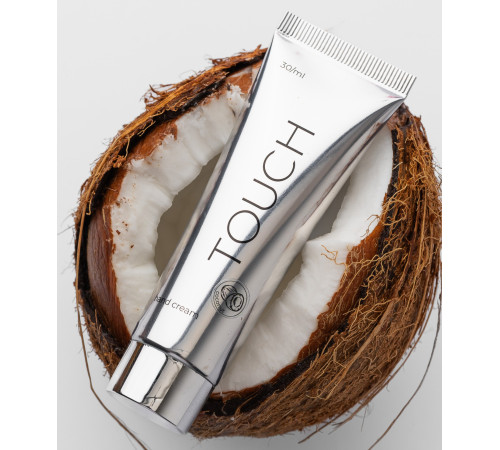 Крем для рук Touch Silver Line Coconut, кокос, 30 мл