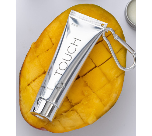 Крем для рук Touch Silver Line Mango, манго, з карабіном, 30 мл