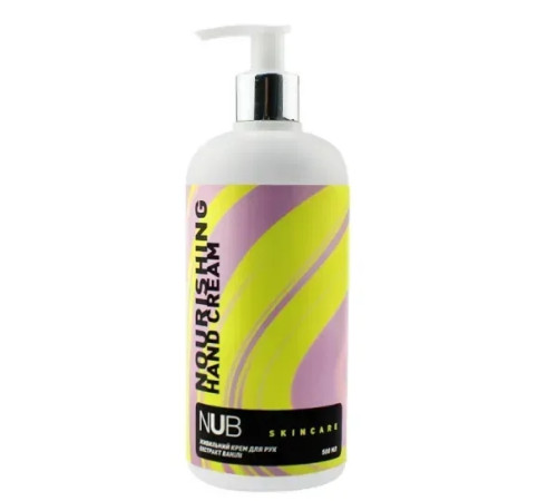 Крем для рук поживний NUB Moisturizing Hand Cream Vanilla 500 мл