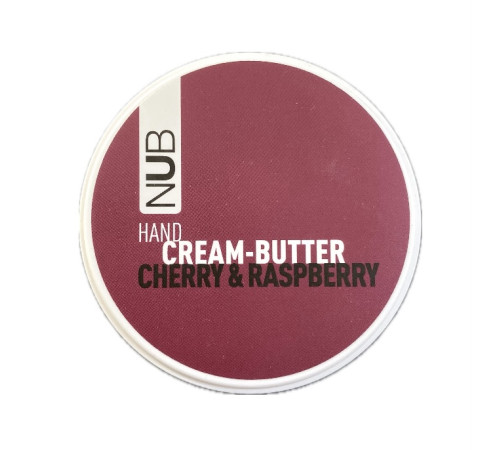 Крем-баттер NUB SPA care Nourishing Hand Cream Cherry/Raspberry вишня та малина, 200 мл