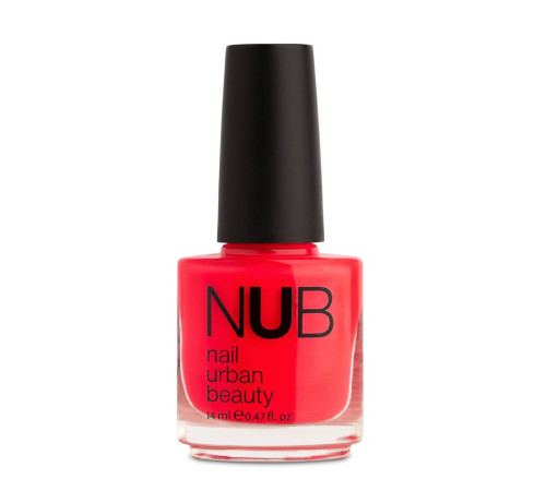 Лак для нігтів NUB Nail Polish №84 кораловий, 14 мл