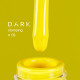 Лак для стемпінгу DARK №05 жовтий, з липким шаром, 10мл