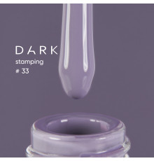 DARK stamping varnish No. 33 gray, with sticky layer 10 ml