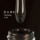 Лак для стемпінгу DARK №45 коричневий металік, з липким шаром, 8 мл