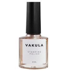 Лак для стемпінгу Vakula №04, шампань, 8 мл