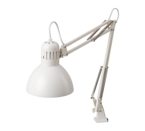 Лампа IKEA біла