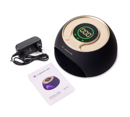Лампа для манікюру LEDME ONE 120W Black
