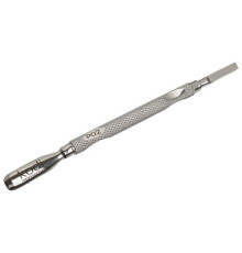 Manicure spatula Kodi P02 (rounded pusher + scraper)