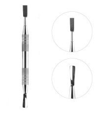 Olton manicure spatula (scraper hatchet)