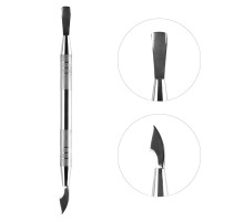 Olton manicure spatula in a leather case (hatchet + spatula)