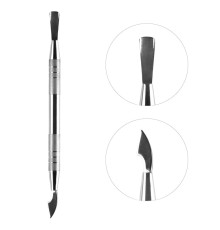 Olton manicure spatula in a leather case (hatchet + spatula)