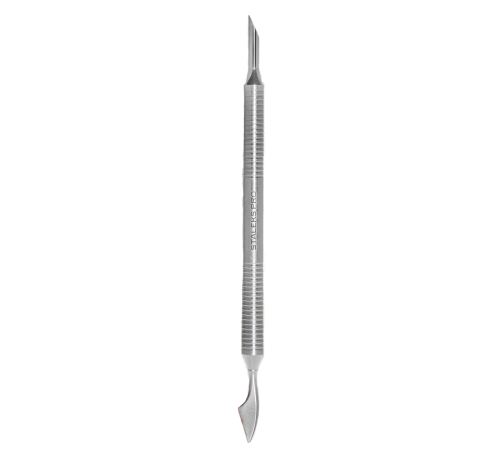 Лопатка манікюрна STALEKS EXPERT 100 TYPE 1 (пушер скошений + топорик)