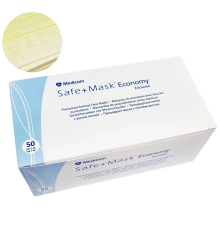 Маска захисна Medicom лимонна, 50 шт