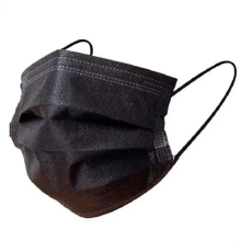 Маска захисна чорна 1 шт