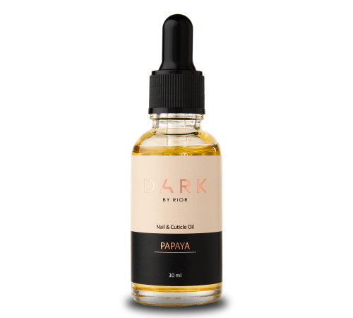 Олійка для кутикули DARK Papaya папайя, 30 мл