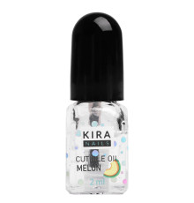 Олійка для кутикули Kira Nails Cuticle Oil Melon диня, 2 мл