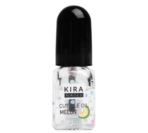 Олійка для кутикули Kira Nails Cuticle Oil Melon диня, 2 мл