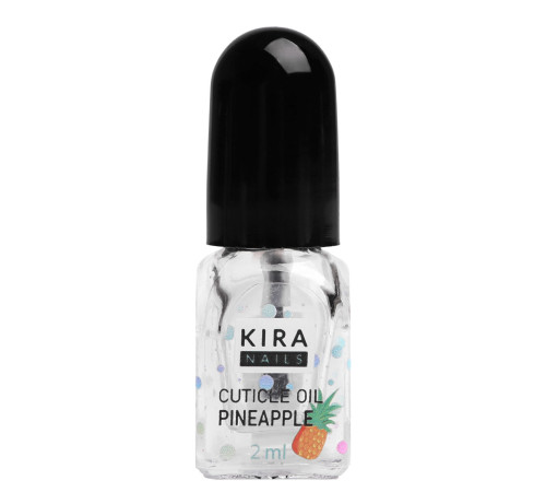 Олійка для кутикули Kira Nails Cuticle Oil Pineapple ананас, 2 мл