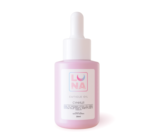Cuticle oil Luna strawberry, 30 ml