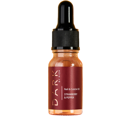Dry cuticle oil DARK Strawberry pepper, 10 ml