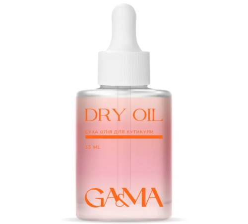 Dry oil for the cuticle GaMa Dry Oil Watermelon, 15 ml