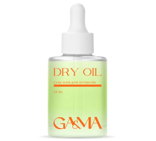 Dry oil for the cuticle GaMa Dry Oil Melon, 15 ml