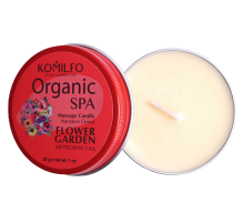Масажна свічка Komilfo Massage Candle Flower Garden 30 г