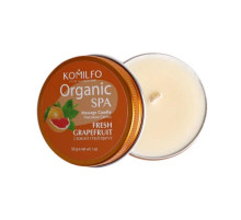 Komilfo Massage Candle Fresh Grapefruit, 30 g