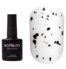 Матовий закріплювач Komilfo No Wipe Matte Spotty Top, без липкого шару, з рваною крихтою, 8 мл