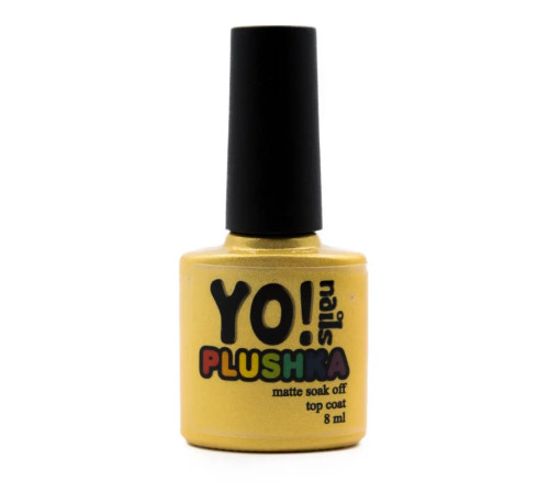 Матовий топ YO nails Plushka 8 мл