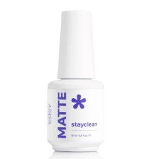Матовый топ для ногтей Easy StayClean Matte Top, матовый, 15 мл