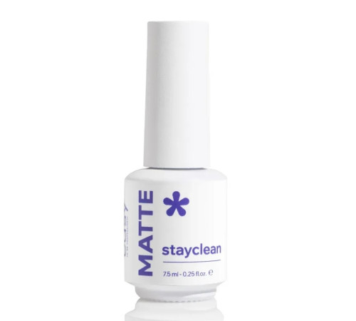 Матовий топ для нігтів Easy StayClean Matte Top, матовий, 7.5 мл