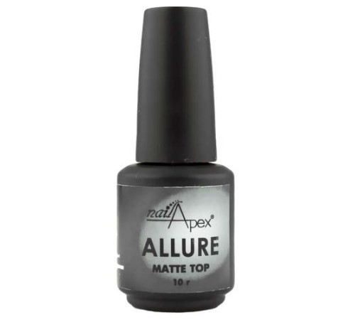 Матовий топ-гель NailApex Allure 10 мл