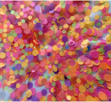 Orange confetti mix