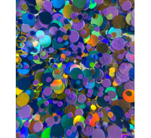 Confetti mix #27 pink and black
