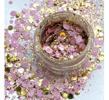 Mix of sequins Diamond #038 pink