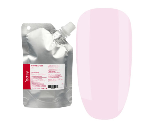 Моделюючий гель для нігтів Easy Everyday gel Blossom, рожевий нюд, 90 мл