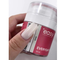 Моделюючий гель для нігтів Easy Everyday gel Bone, кремовий, 30 мл
