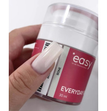 Моделюючий гель для нігтів Easy Everyday gel Bone, кремовий, 30 мл
