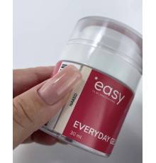 Моделирующий гель для ногтей Easy Everyday gel Naked, нюд, 30 мл