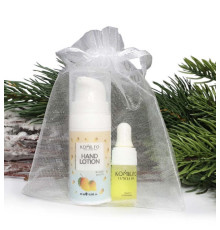 Набір Komilfo Gift Hand Lotion Mango, 10 мл та олійка для кутикули, 2 мл