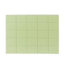 Set of buffs Kodi green 120/120 50 pcs