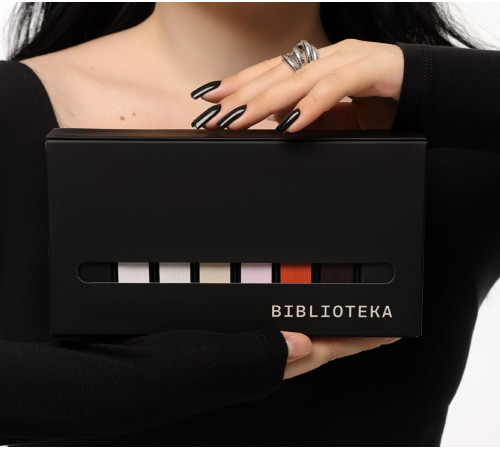 Набір гель-лаків BIBLIOTEKA gel polish set BASIS №001-008