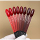 Набір гель-лаків BIBLIOTEKA gel polish set RED SPECTRUM №041-048