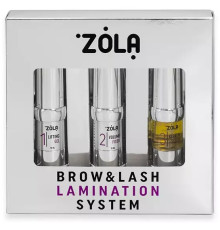 Набір для ламінування брів та вій ZOLA brow&lash lamination system